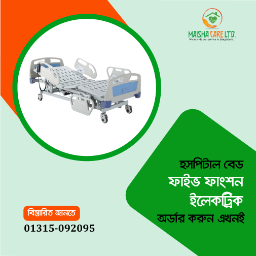 Hospital Bed Five Function Electric