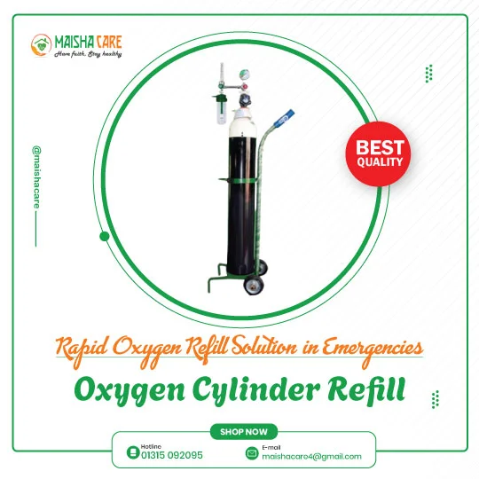 Oxygen Cylinder Refill Price in BD