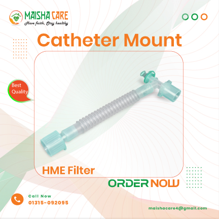 catheter mount and filter
