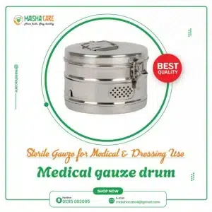 Medical gauze drum