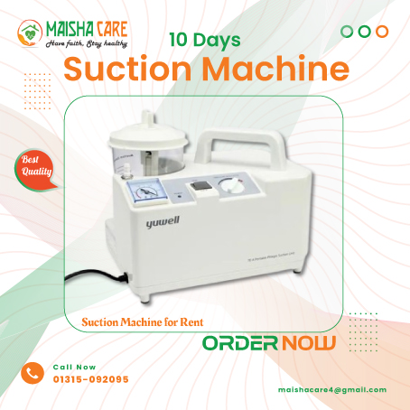 Suction Machine Rental in Dhaka
