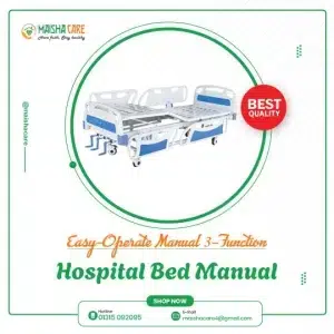 Patient Bed Three Function Electric