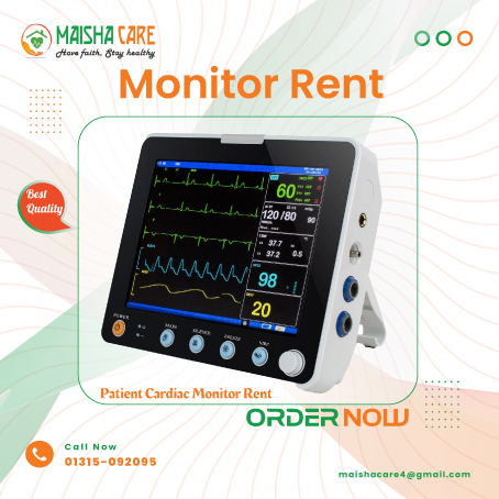 Patient Cardiac Monitor Rental Service in Dhaka