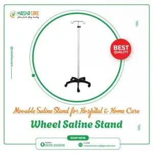 Wheel Saline Stand