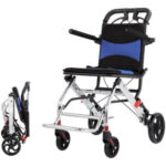 Travel Freely and Comfortably with VH800 Portable Folding Travel Wheelchair