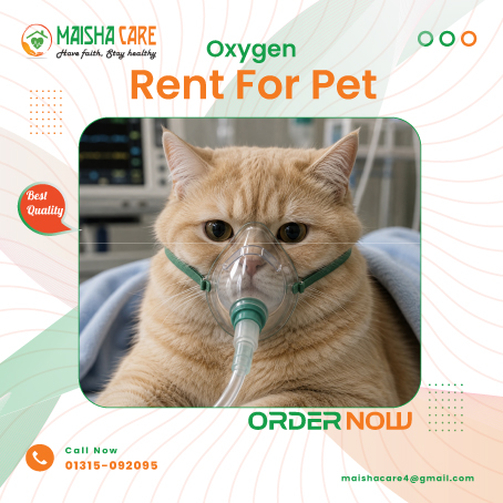 Oxygen Rent For Pet Cats & Dogs