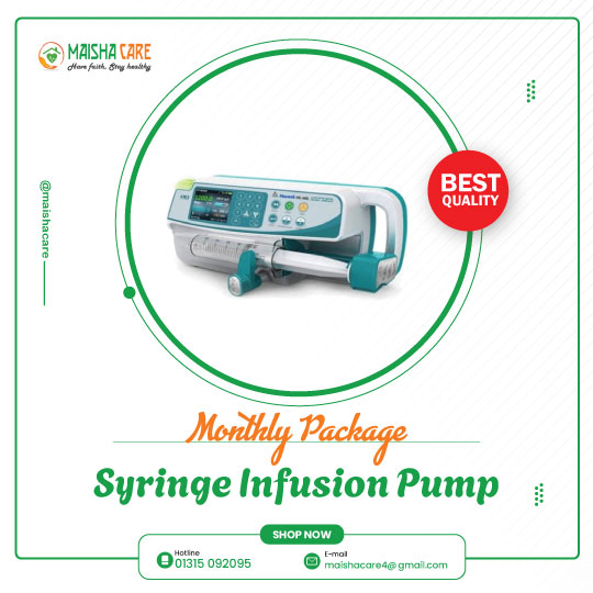 Syringe Infusion Pump Rent in Dhaka - Monthly Package