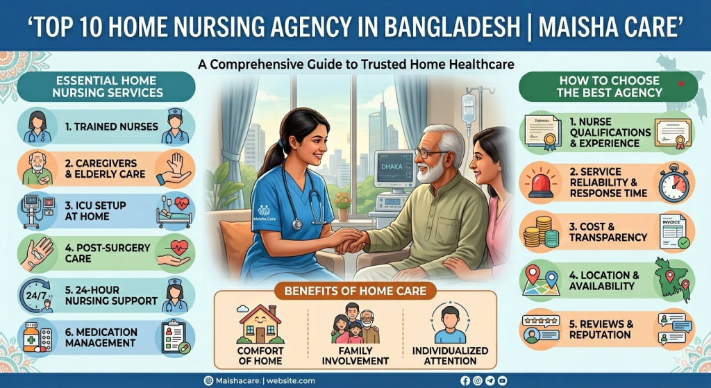 Top 10 Home Nursing Agency In Bangladesh | Maisha Care