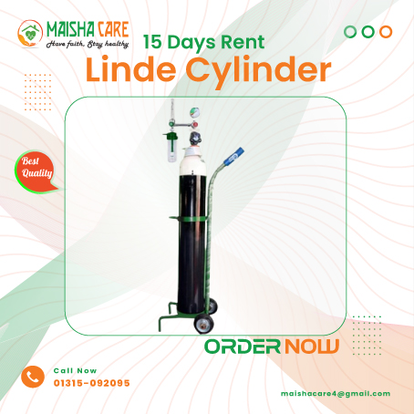 Linde Oxygen Cylinder Rent in Dhaka for 15 Days