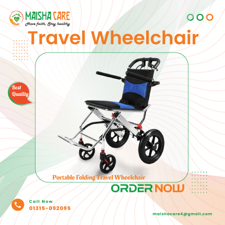 Portable Folding Travel Wheelchair