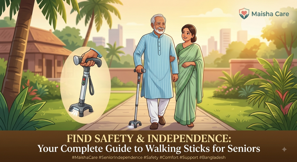 The Ultimate Walking Stick Guide for Seniors: Safety, Comfort, and Independence The Ultimate Walking Stick Guide for Seniors: Safety, Comfort, and Independence